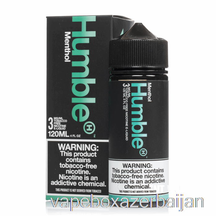 Vape Azerbaijan Menthol - Humble Juice Co. - 120mL 6mg